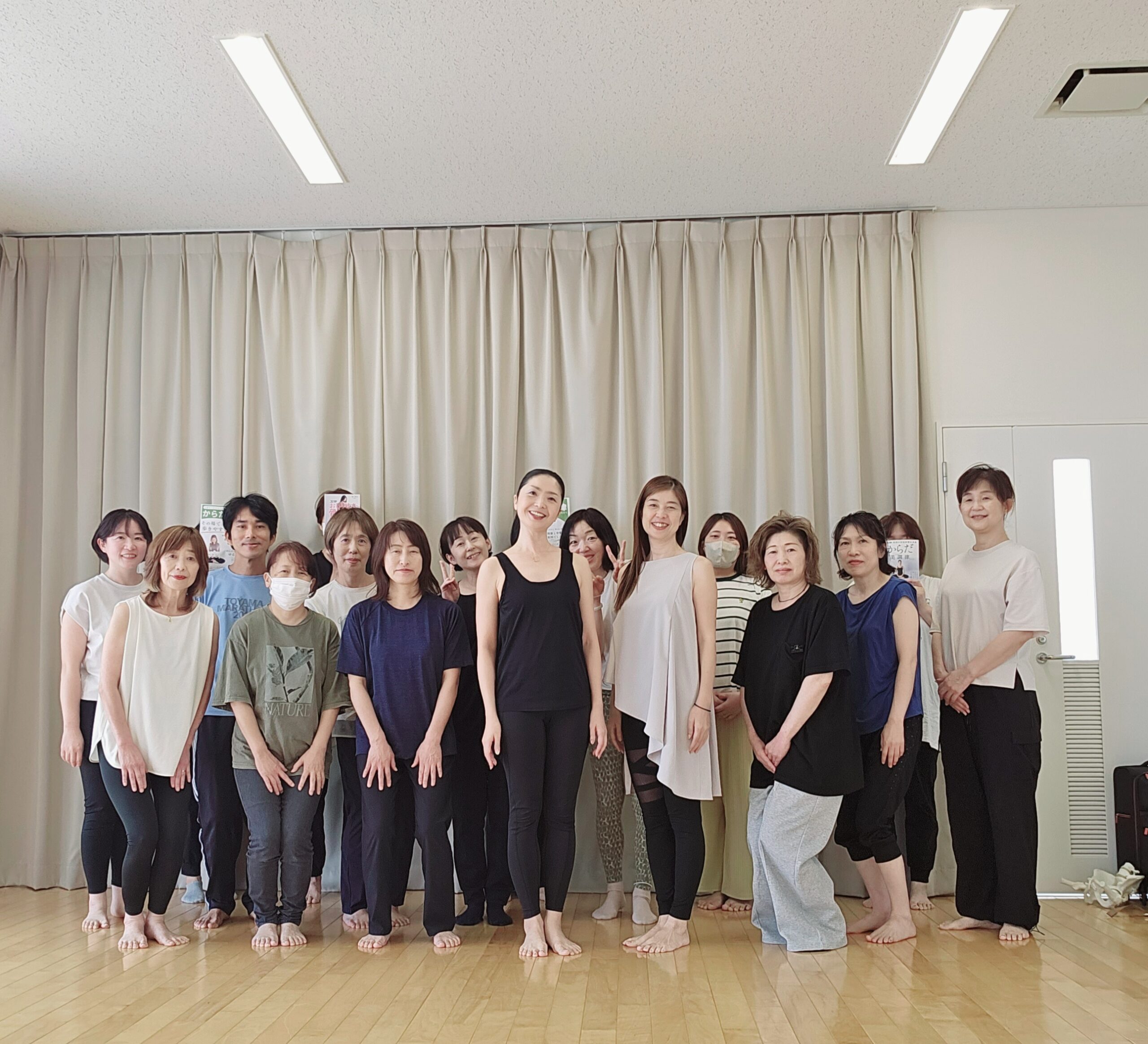 砺波レッスン♪「頑張らないのに身体が変わる！」受講者様のご感想♪